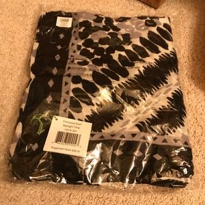 Vera Bradley oversize scarf Midnight Tribal NEW
